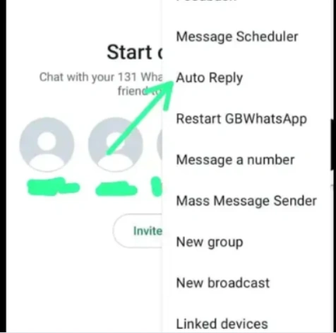 How to Access the Message Scheduler in GBWhatsApp
